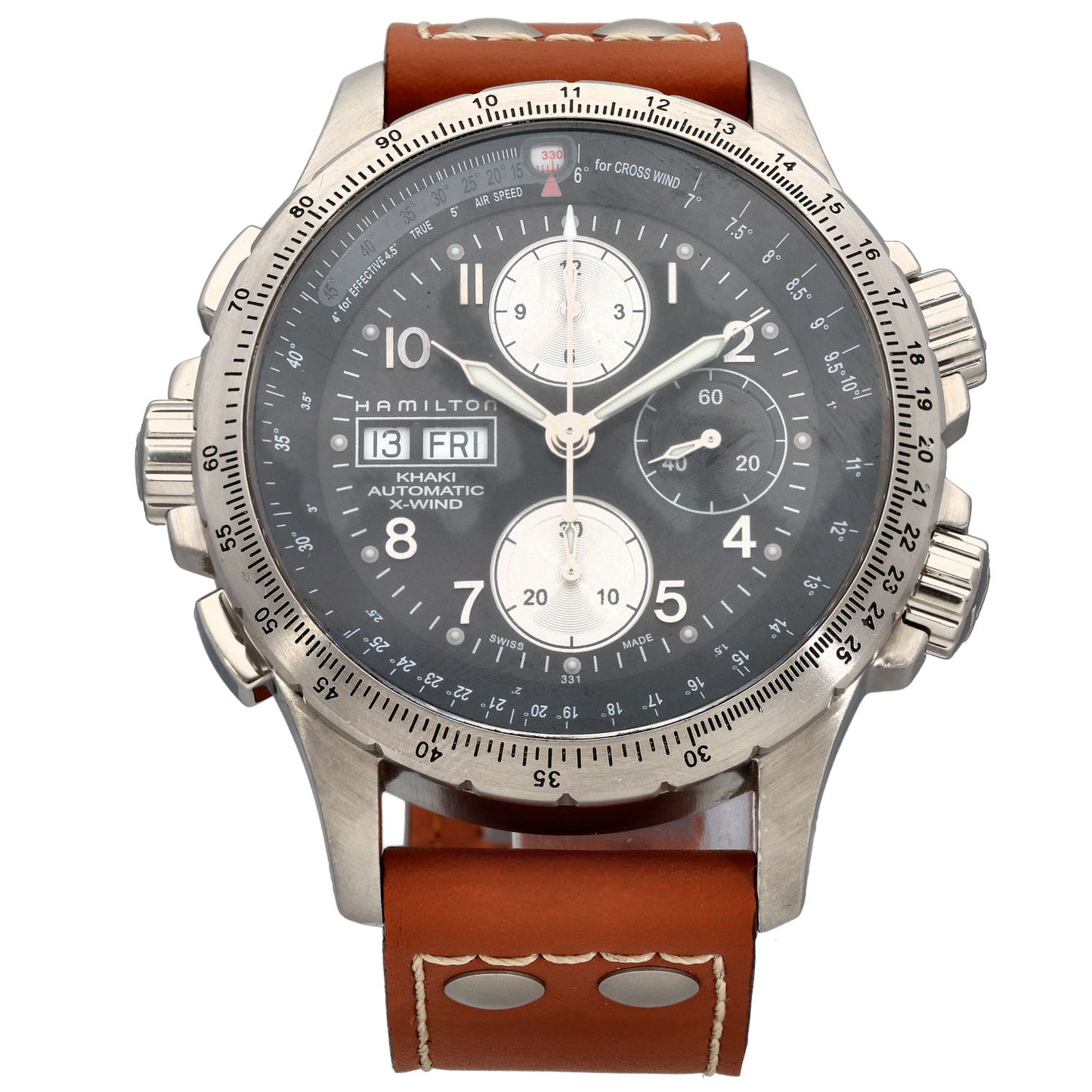 Hamilton Khaki Aviation H776160 44mm Stainless Steel Watch