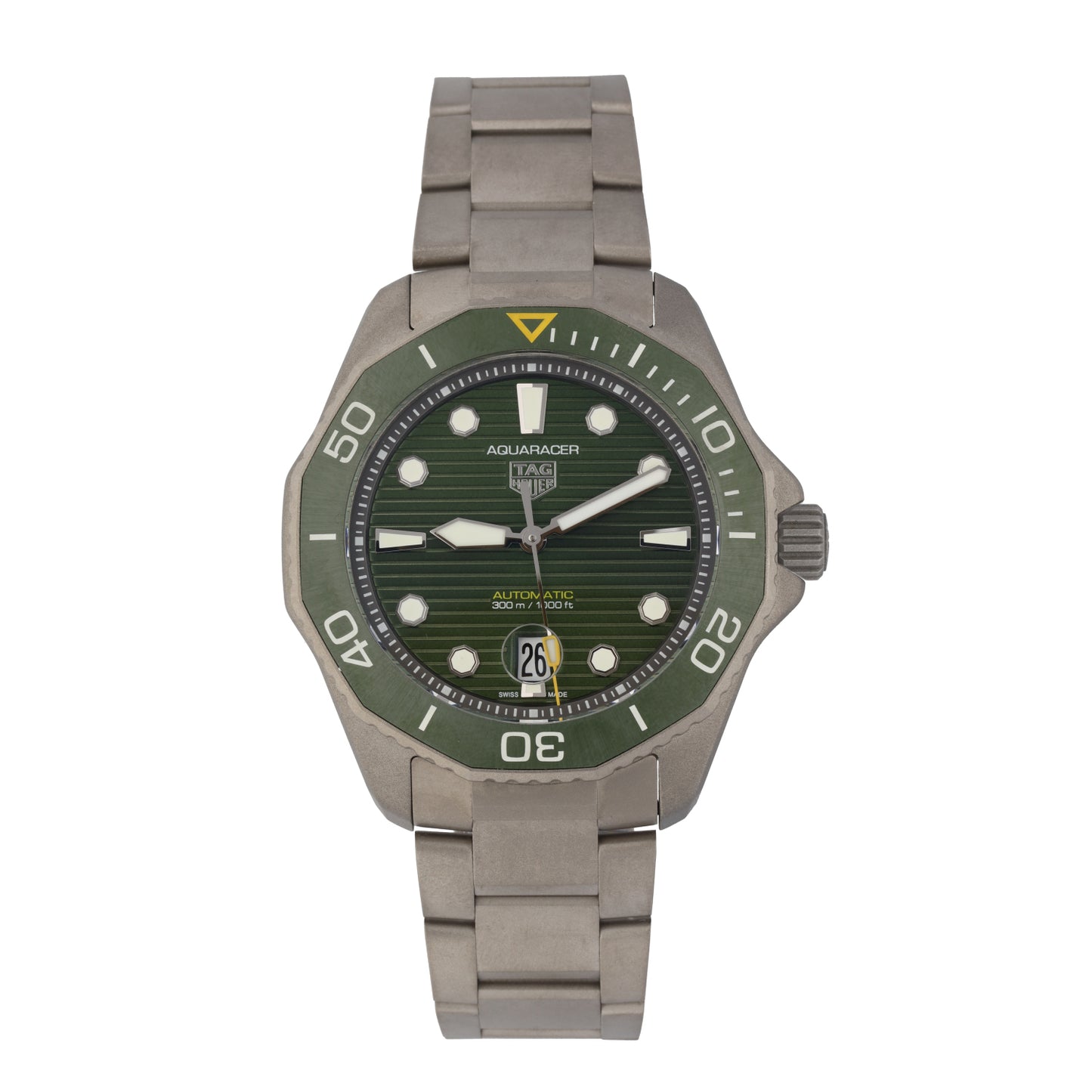 Tag Heuer Aquaracer WBP208B 43mm Titanium Watch