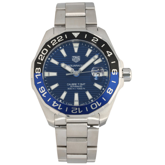 Tag Heuer Aquaracer WAY201T 44mm Stainless Steel Watch
