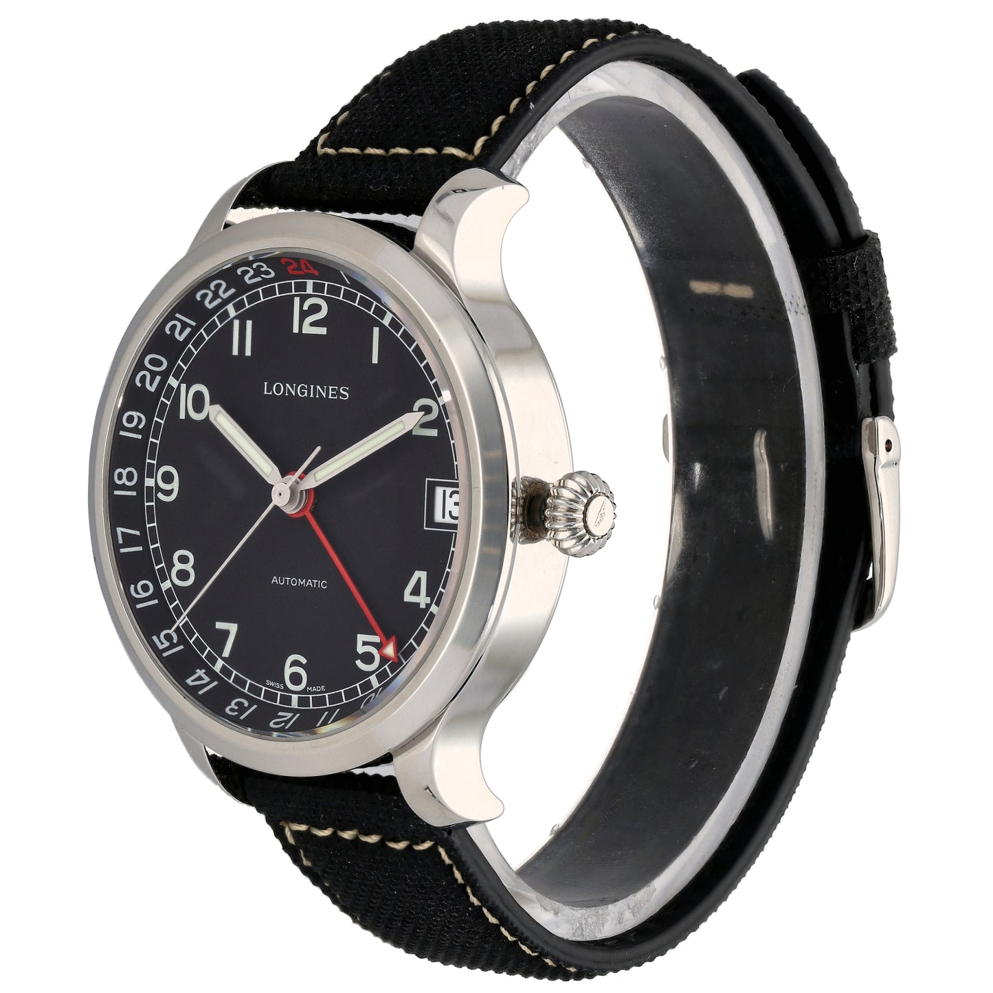 Longines Heritage Military L2.789.4 42mm Stainless Steel Watch