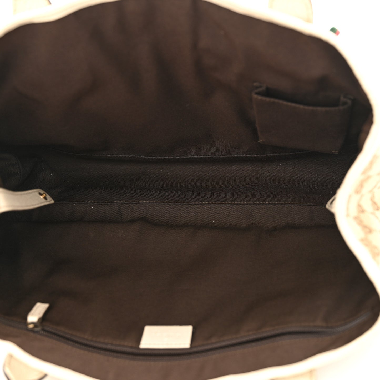 Gucci GG Monogram Princy Tote Canvas Bag - Off White