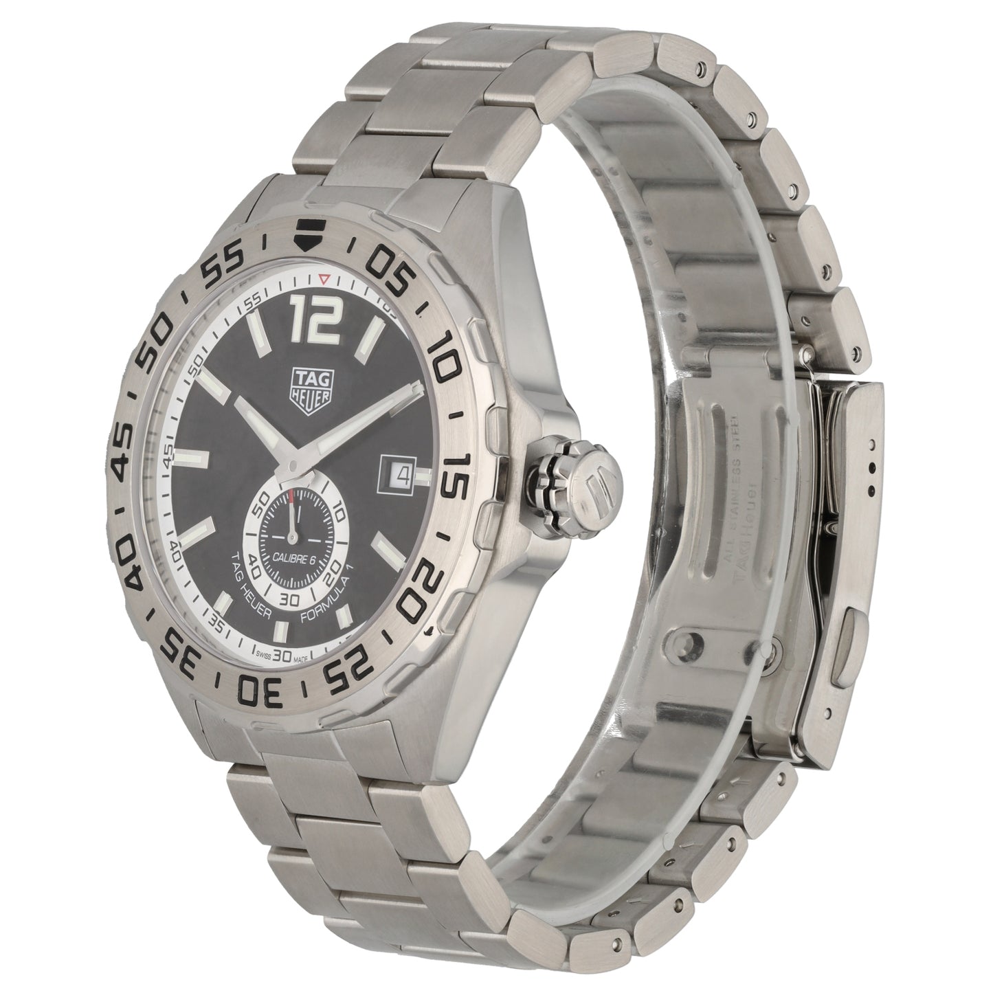 Tag Heuer Formula 1 WAZ2012 43mm Stainless Steel Watch