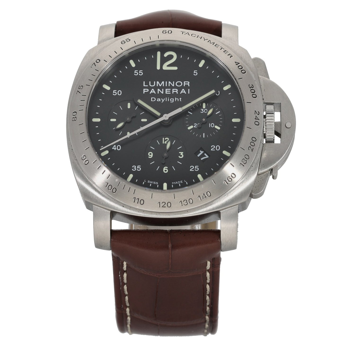 Panerai Luminor Chrono Daylight OP6699 44mm Stainless Steel Watch