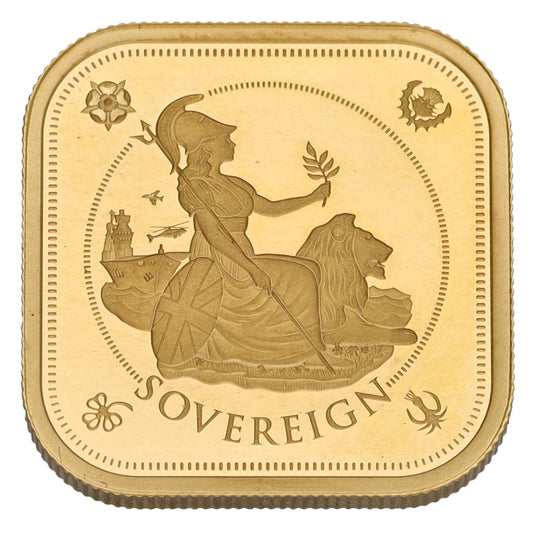22ct Gold Queen Elizabeth II Full Sovereign Coin 2019
