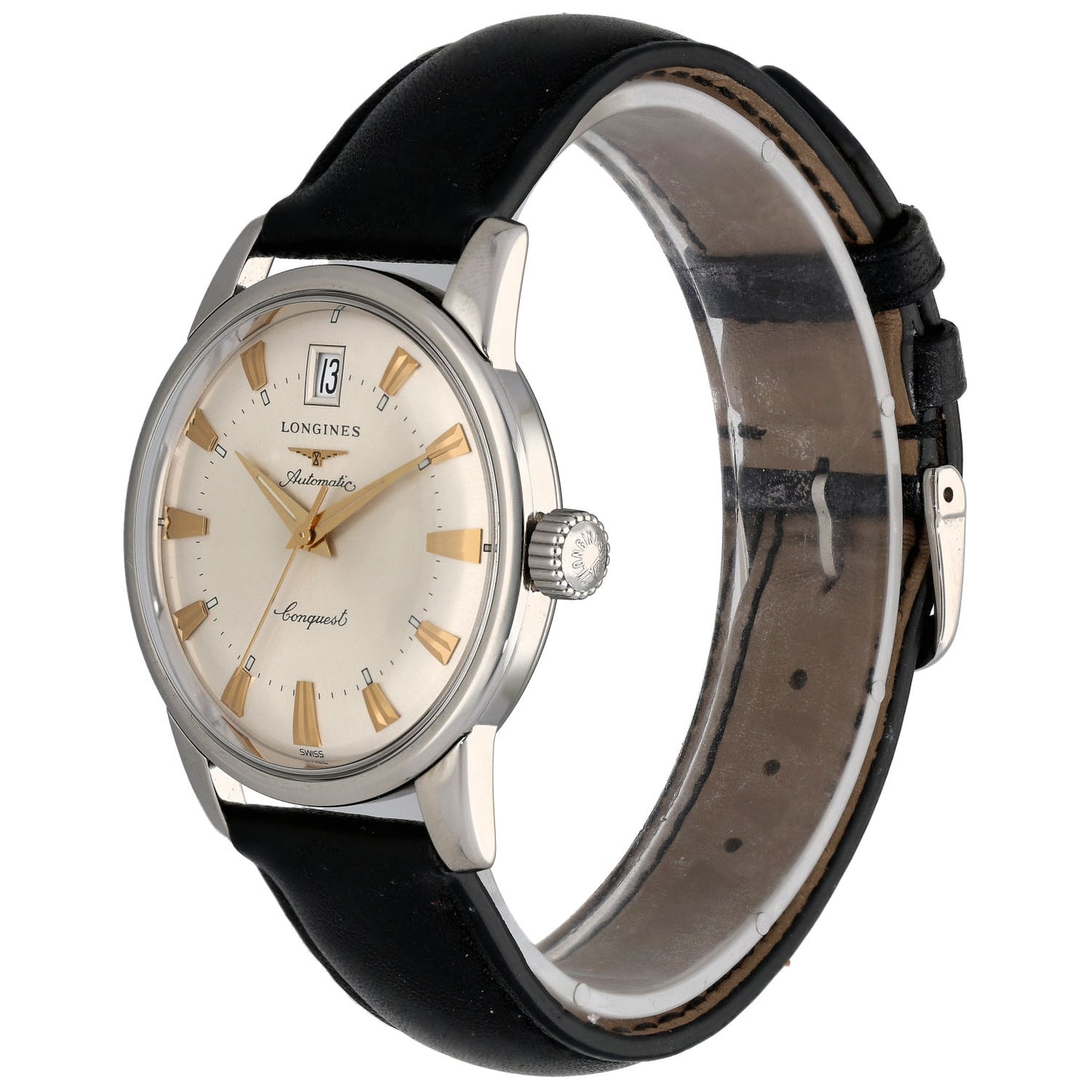 Longines Heritage L1.611.4 35mm Stainless Steel Watch