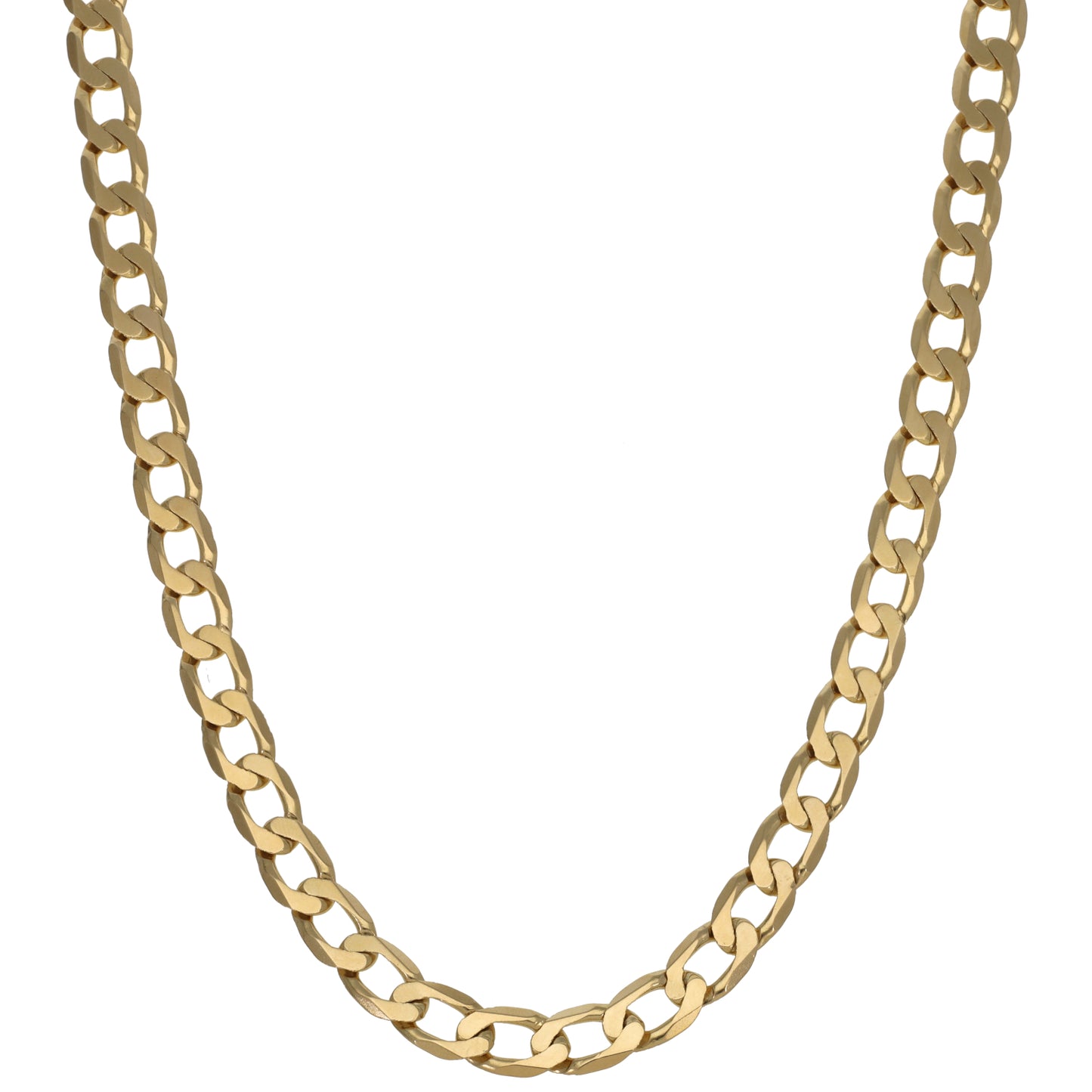 9ct Gold Curb Chain 24"