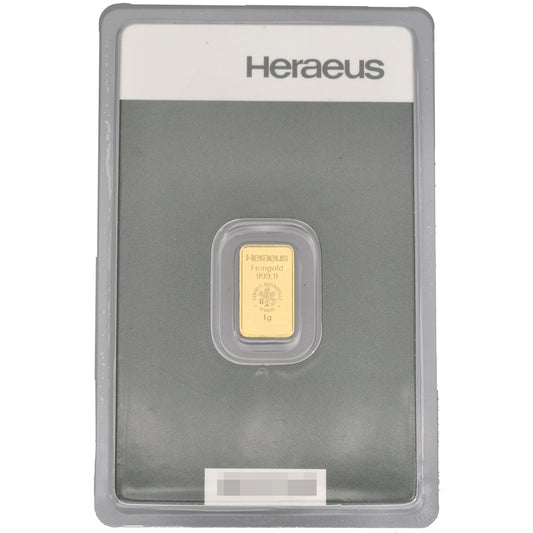 24ct 1g Gold Bar