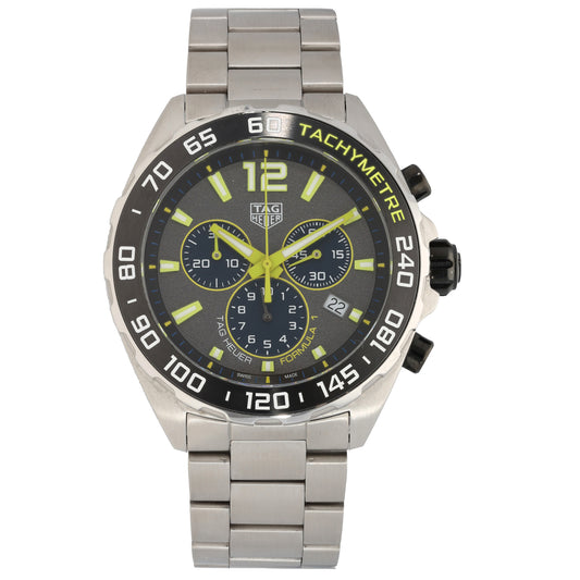 Tag Heuer Formula 1 CAZ101AG 43mm Stainless Steel Watch