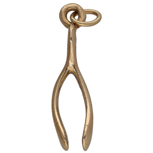 Gold-tone alternative pendant with loop bail and teardrop-shaped openwork frame