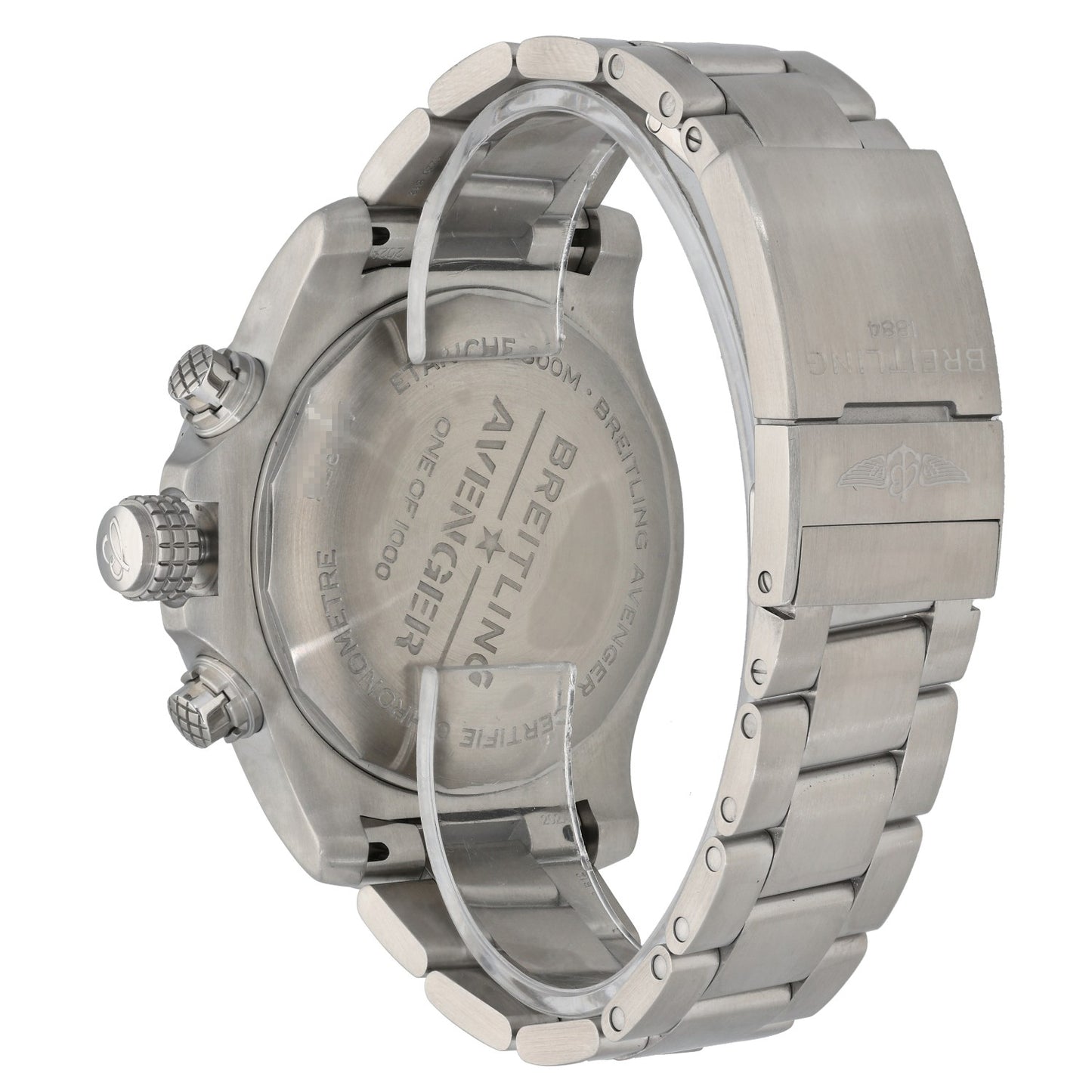 Breitling Super Avenger A13375 48mm Stainless Steel Watch