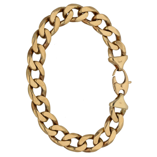 9ct Gold Curb Bracelet