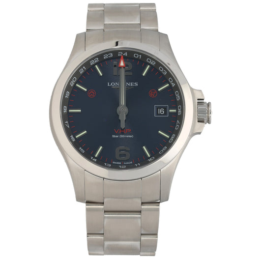 Longines Conquest V.H.P L3.728.4 43mm Stainless Steel Watch