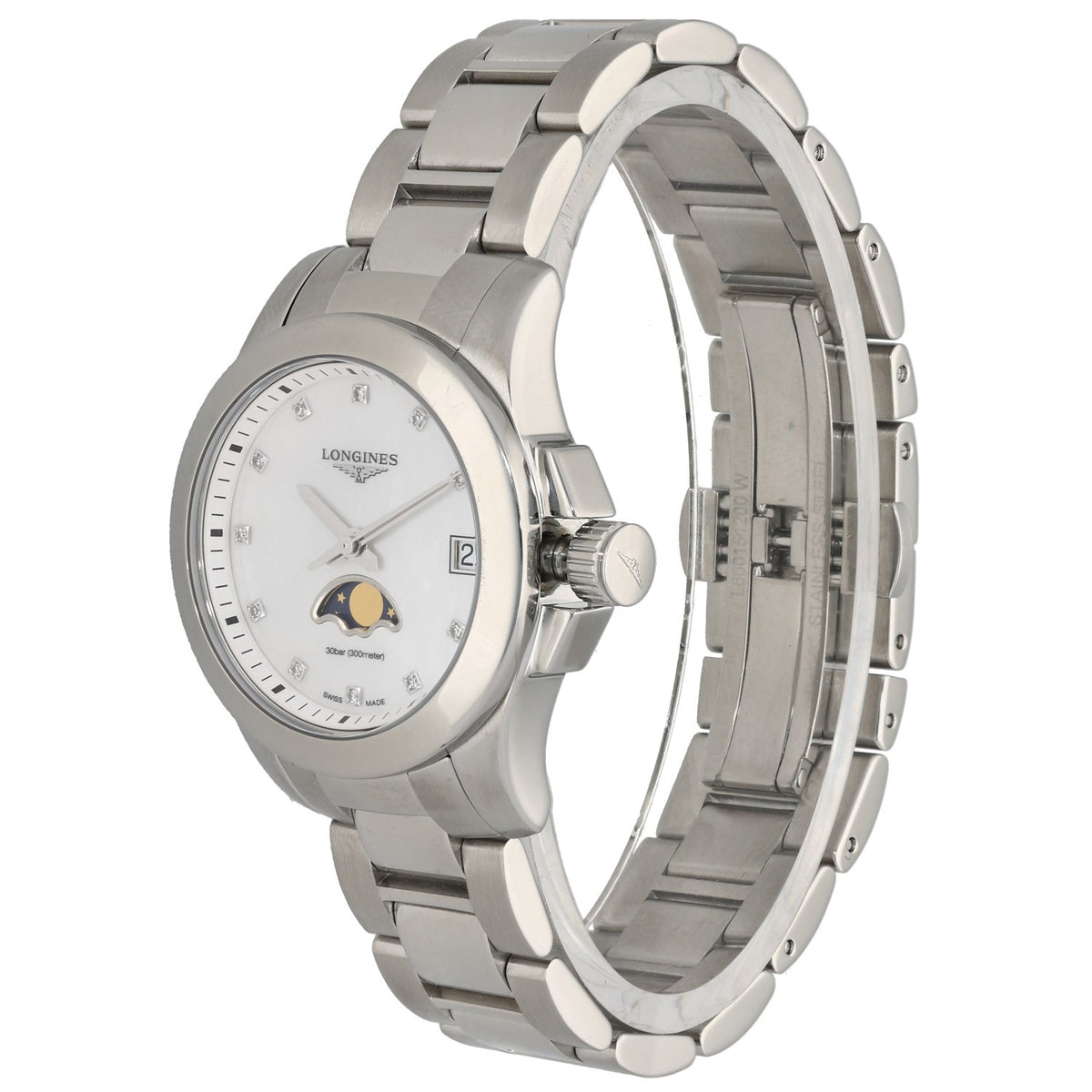 Longines Conquest L3.380.4 29.5mm Stainless Steel Watch
