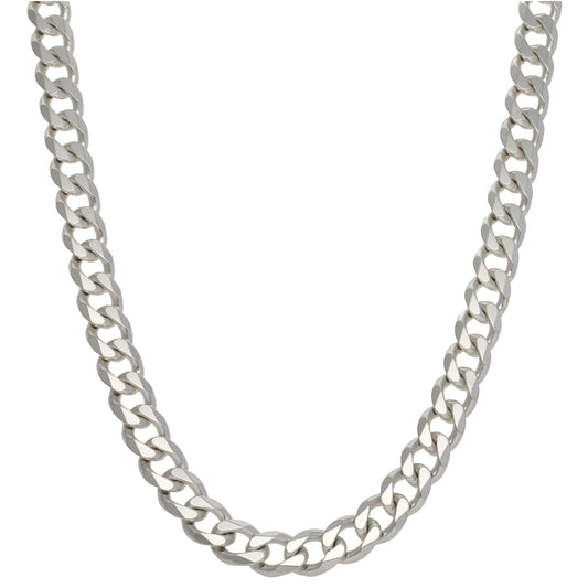 Sterling Silver Curb Chain 20"