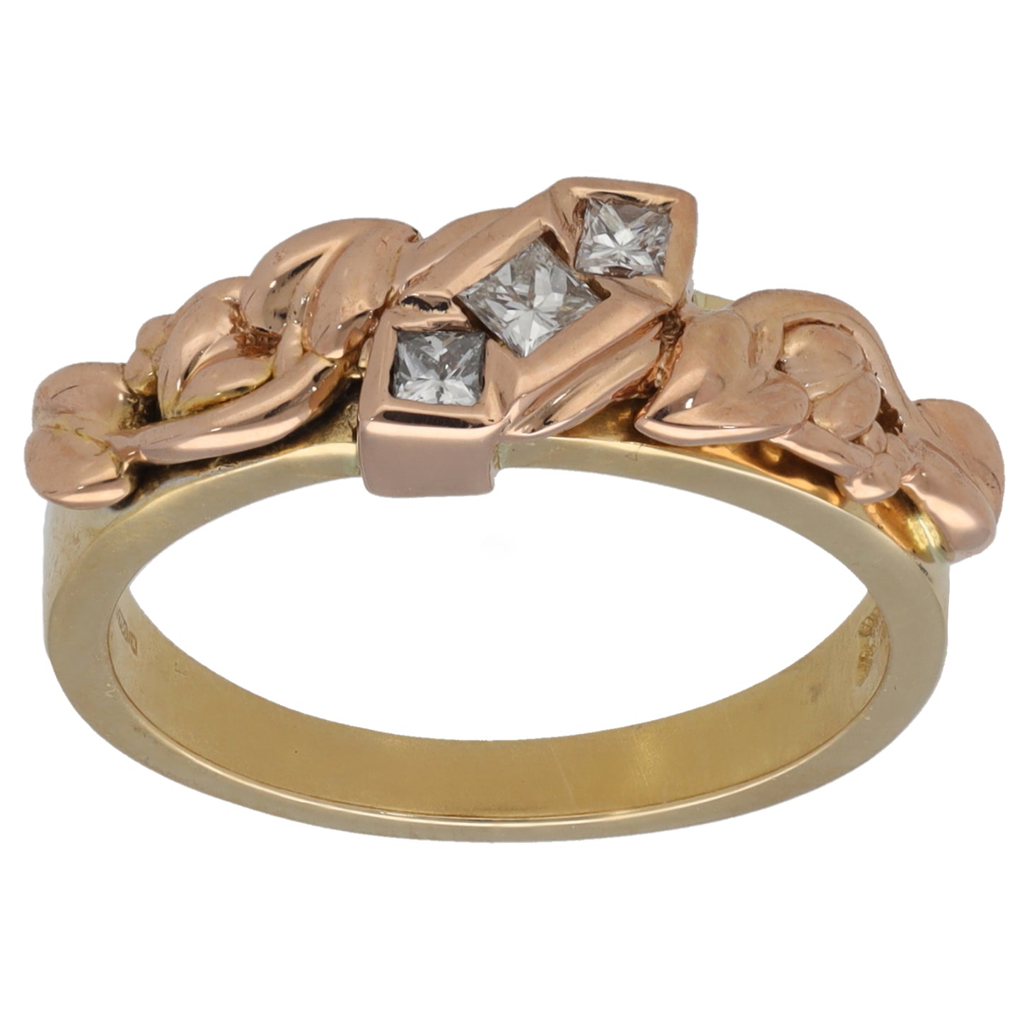18ct Gold 0.20ct Diamond Clogau Tree Of Life Ring Size N