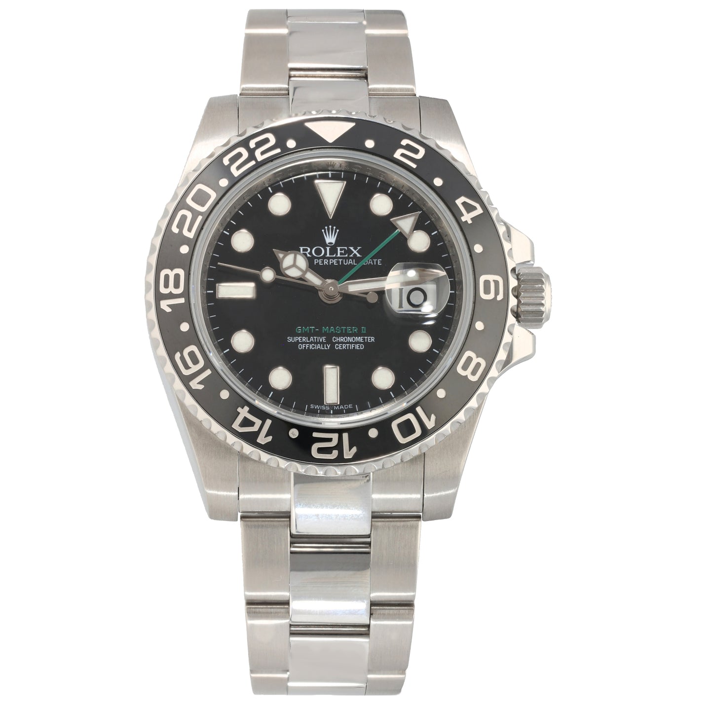 Rolex GMT Master II 116710 LN 40mm Stainless Steel Watch