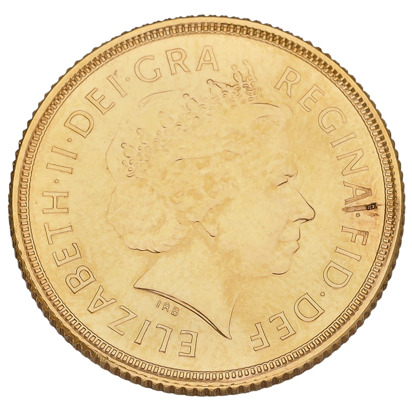 22ct Gold Queen Elizabeth II Full Sovereign Coin 2004