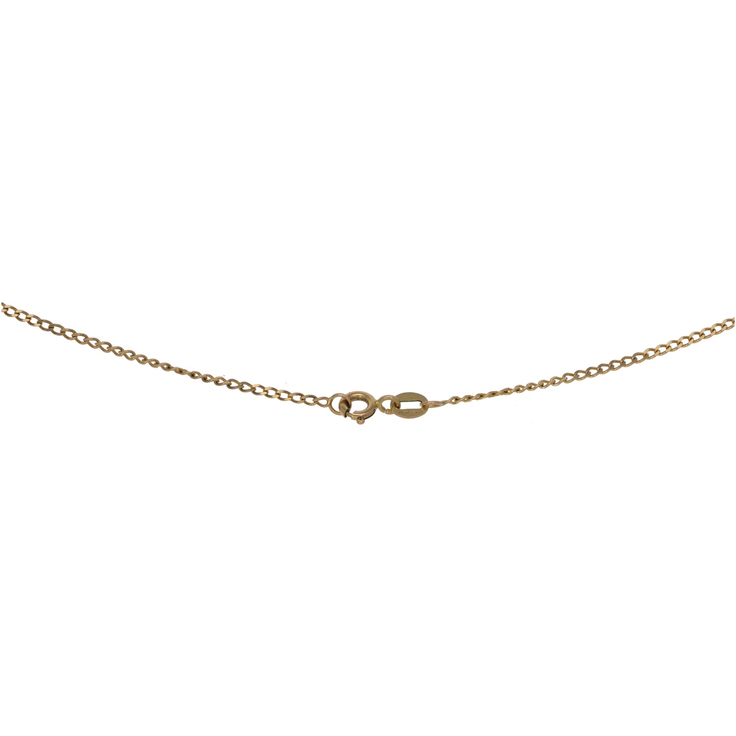 9ct Gold Curb Chain 20"
