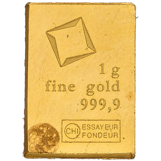 24ct 1g Gold Bar