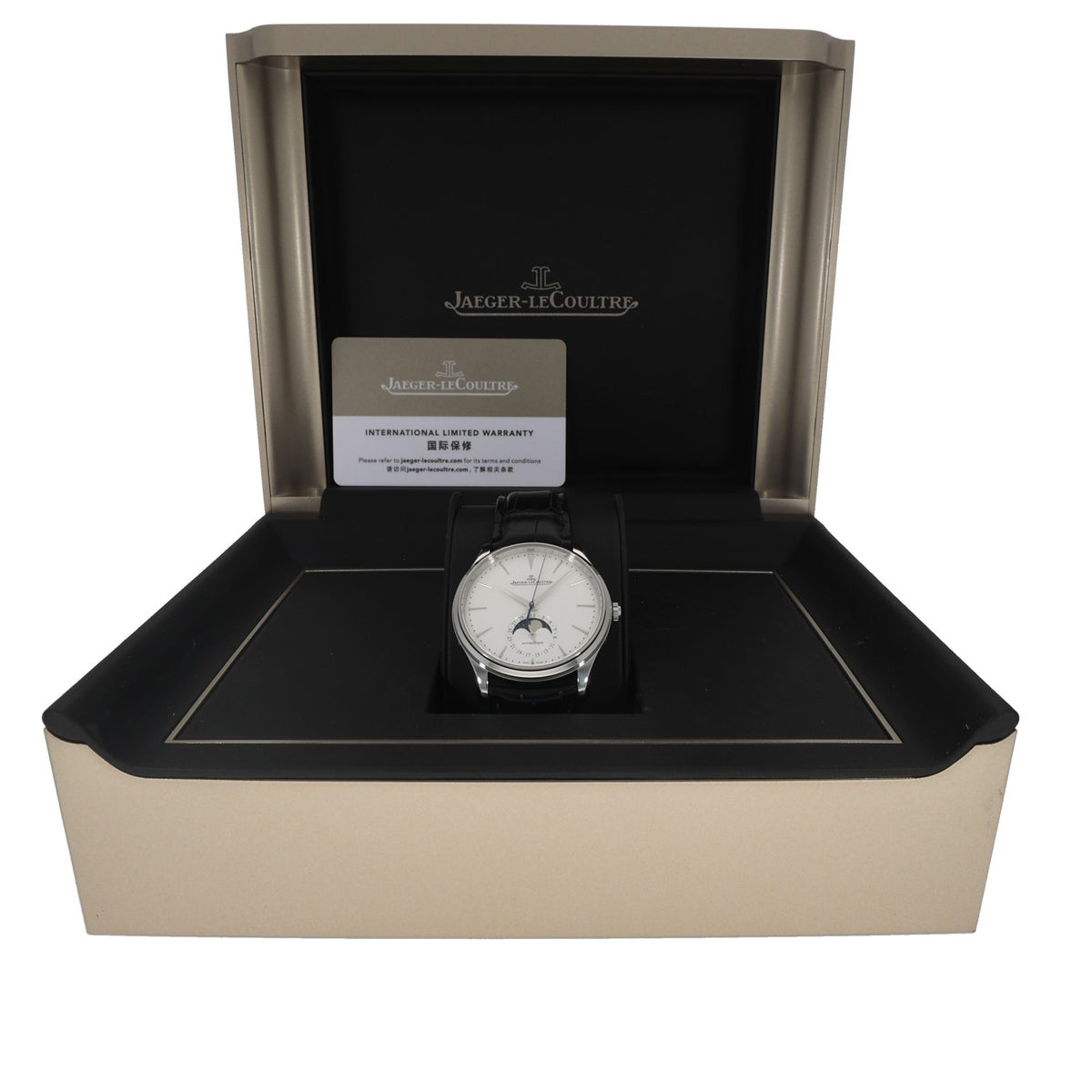 Jaeger-leCoultre Master Ultra Thin Moon 109.8.A5.S 39mm Stainless Steel Watch