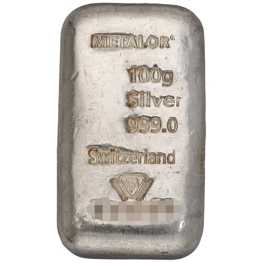 Fine Silver 100g Bar