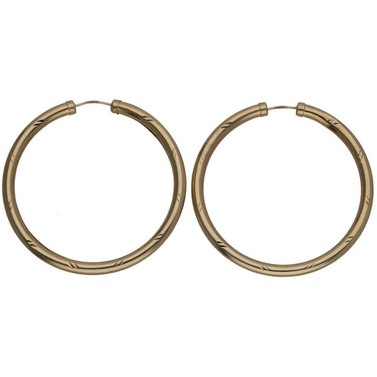 9ct Gold Hoop Earrings
