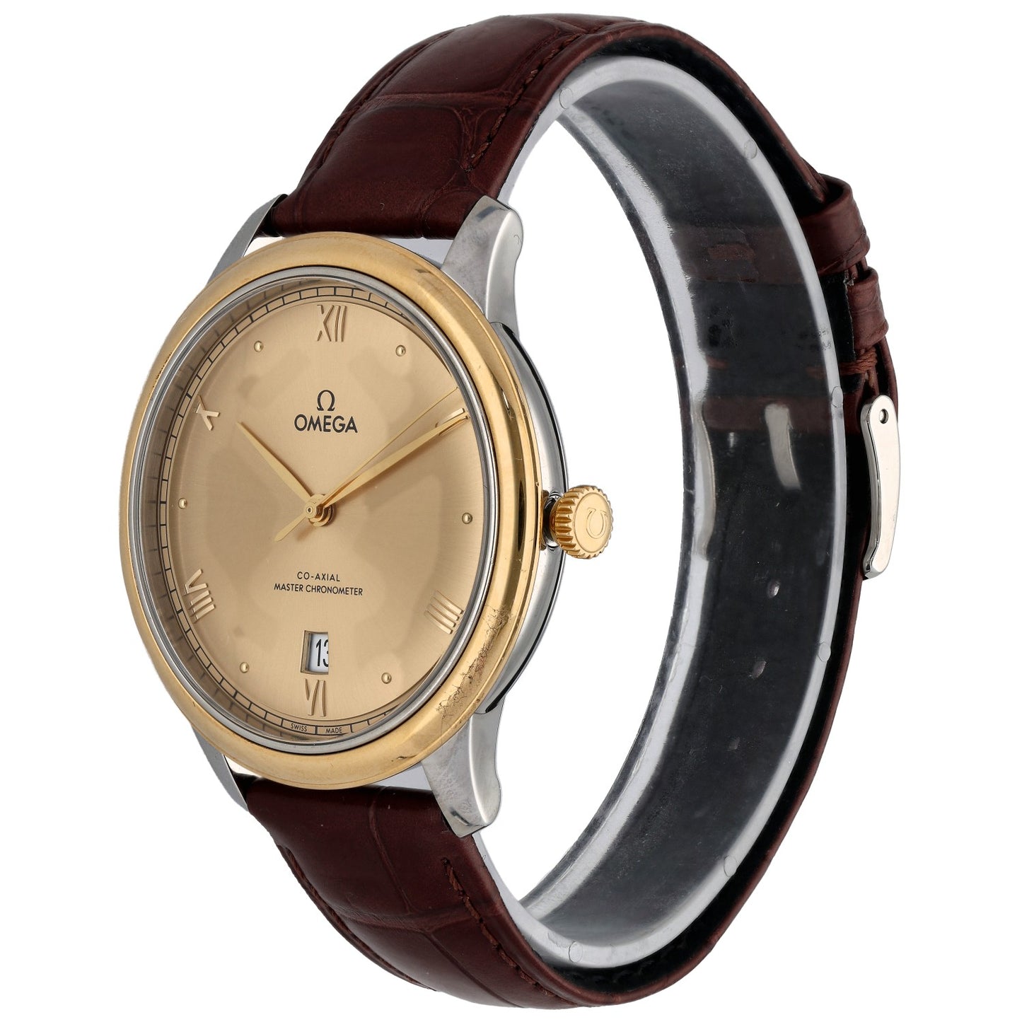Omega De Ville Prestige 434.23.40.20.08.001 40mm Bi-Colour Watch (Ex-Display)