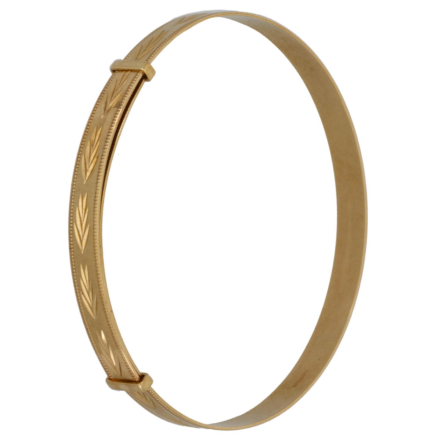 9ct Gold Expanding Bangle