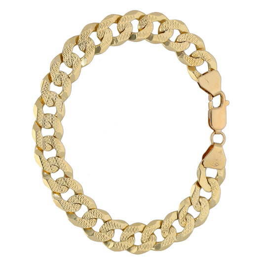 14ct Gold Curb Bracelet