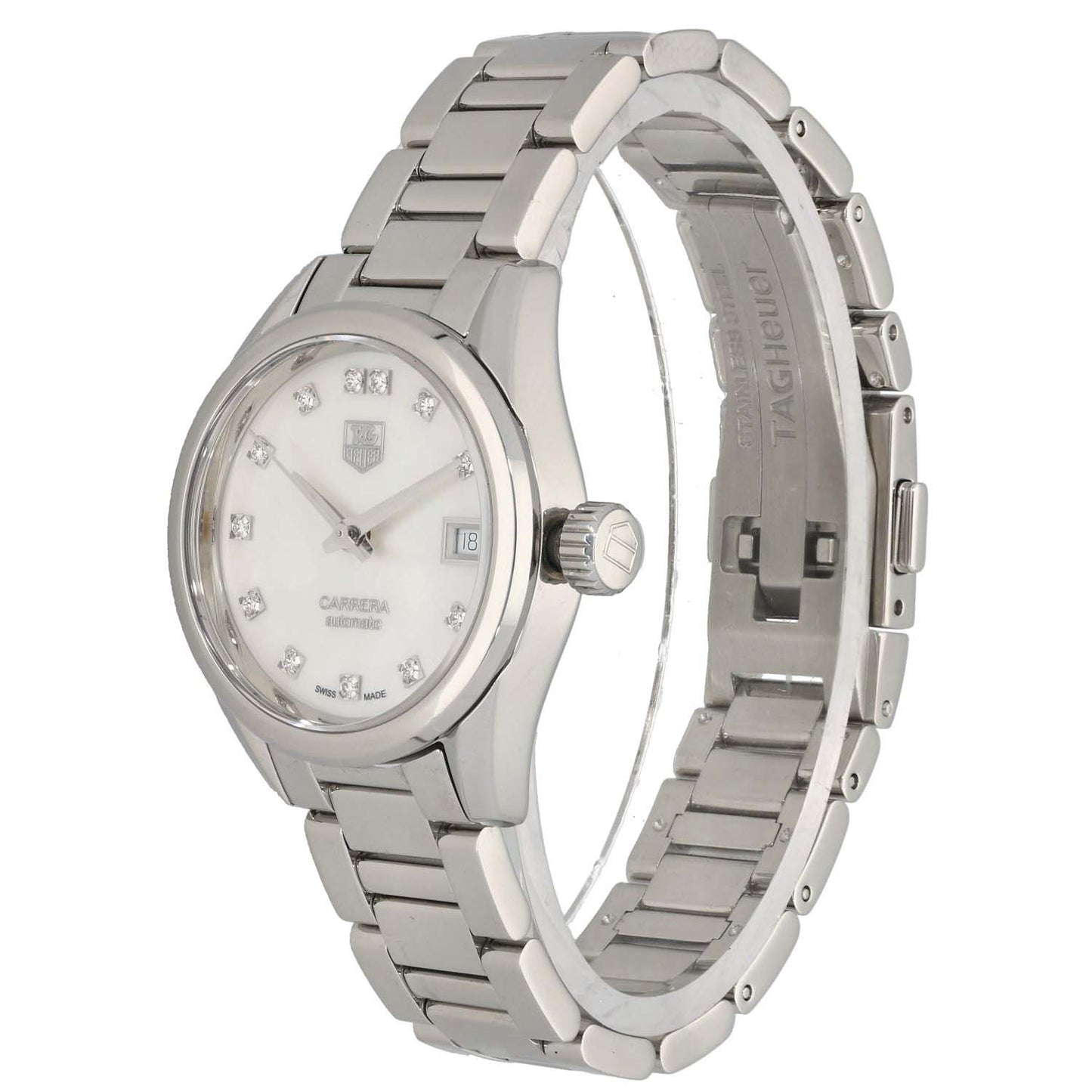 Tag Heuer Carrera WAR2414-3 28mm Stainless Steel Watch