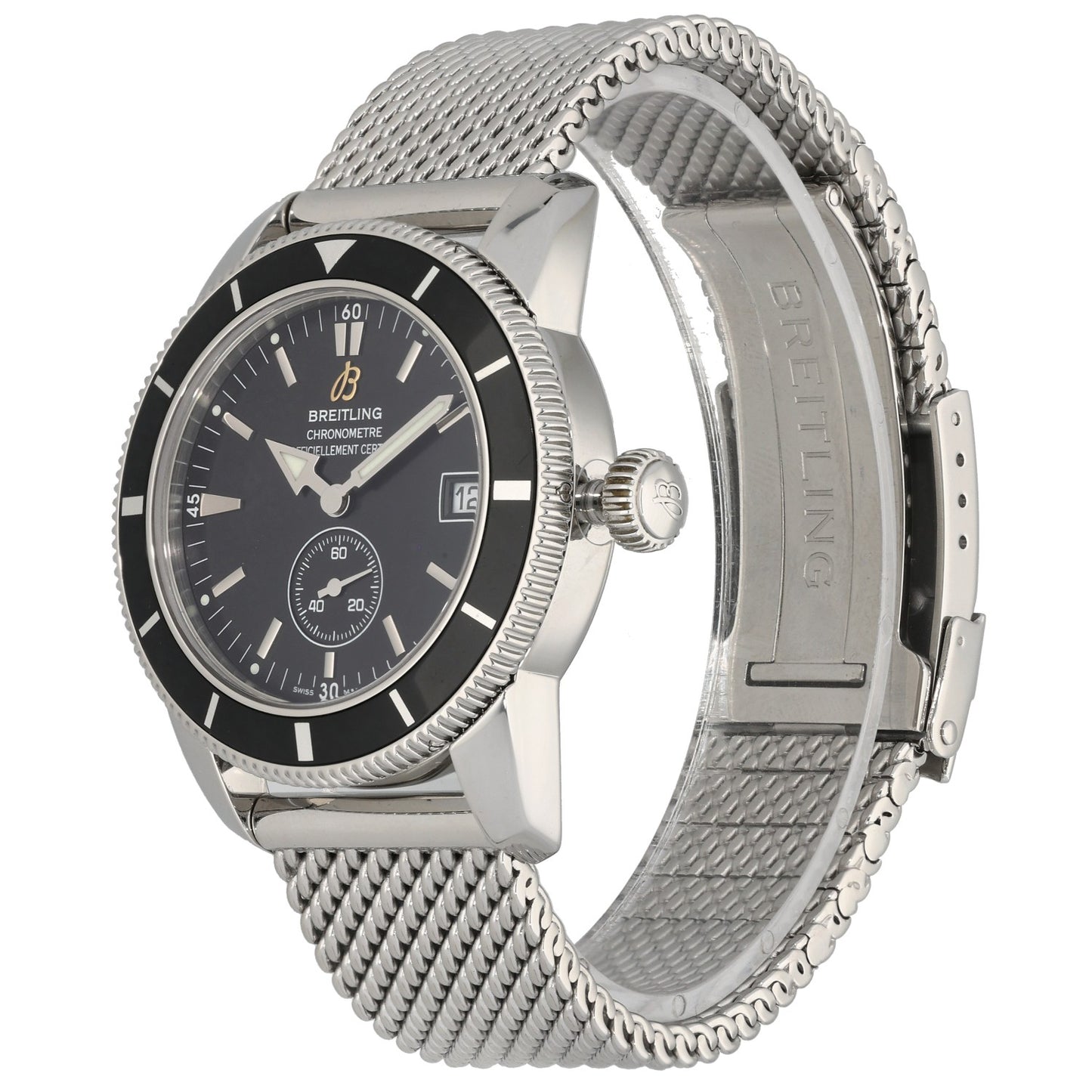 Breitling Superocean A37320 38mm Stainless Steel Watch