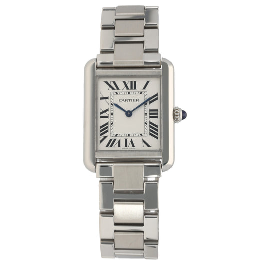 Cartier Tank Solo W5200013 25mm Stainless Steel Watch