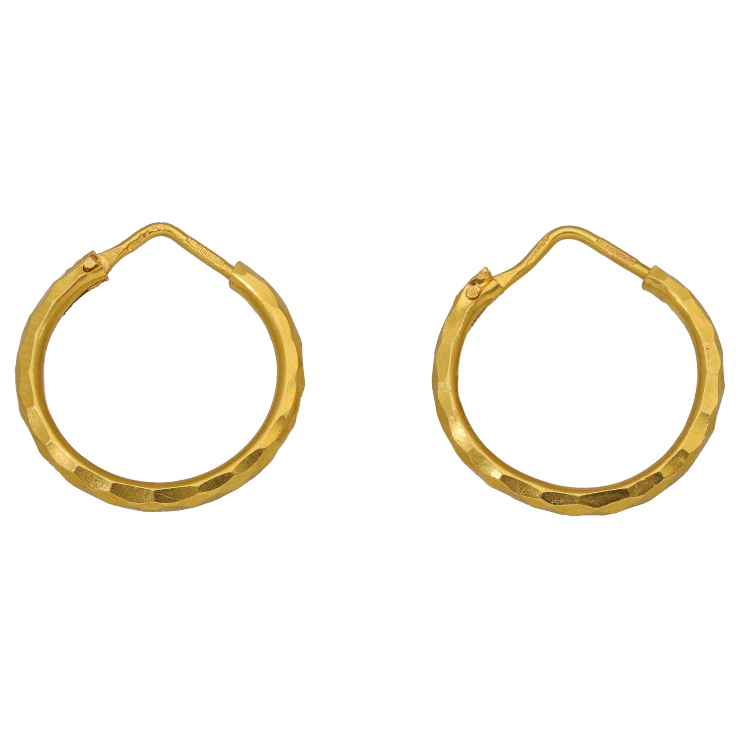22ct Gold Hoop Earrings