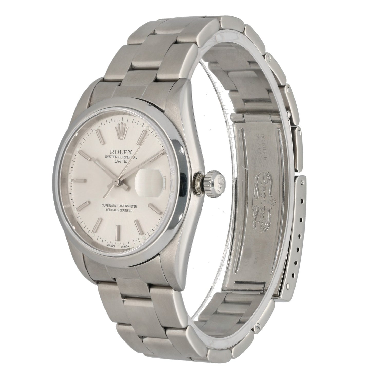 Rolex Oyster Perpetual 15200 34mm Stainless Steel Watch