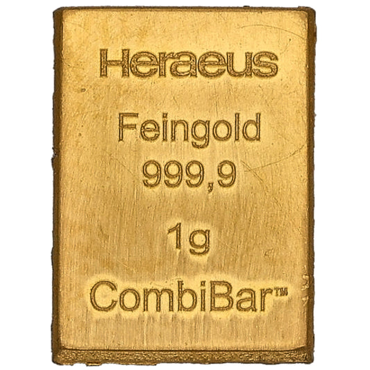 24ct 1g Gold Bar