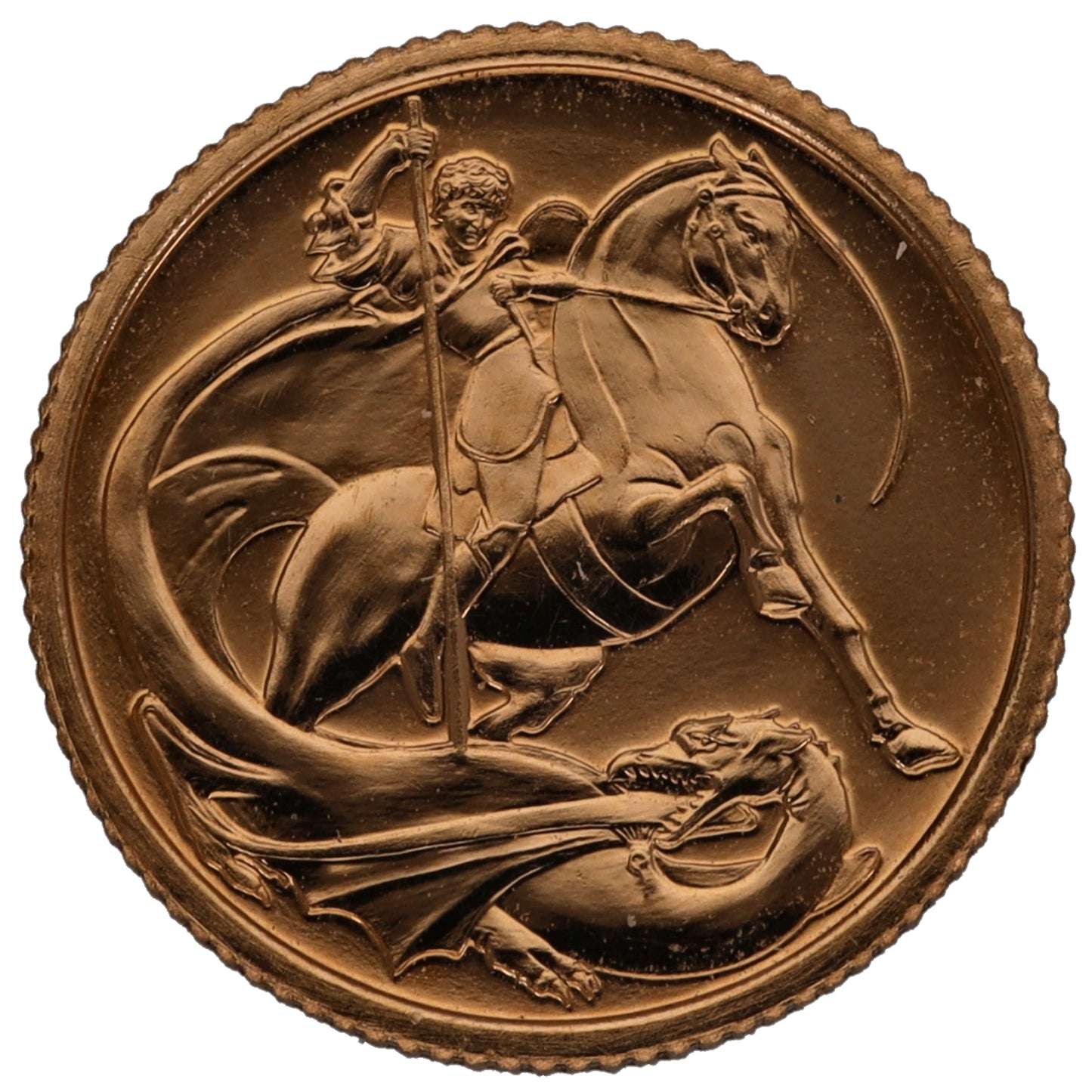 22ct Gold King Charles III Quarter Sovereign Coin 2024