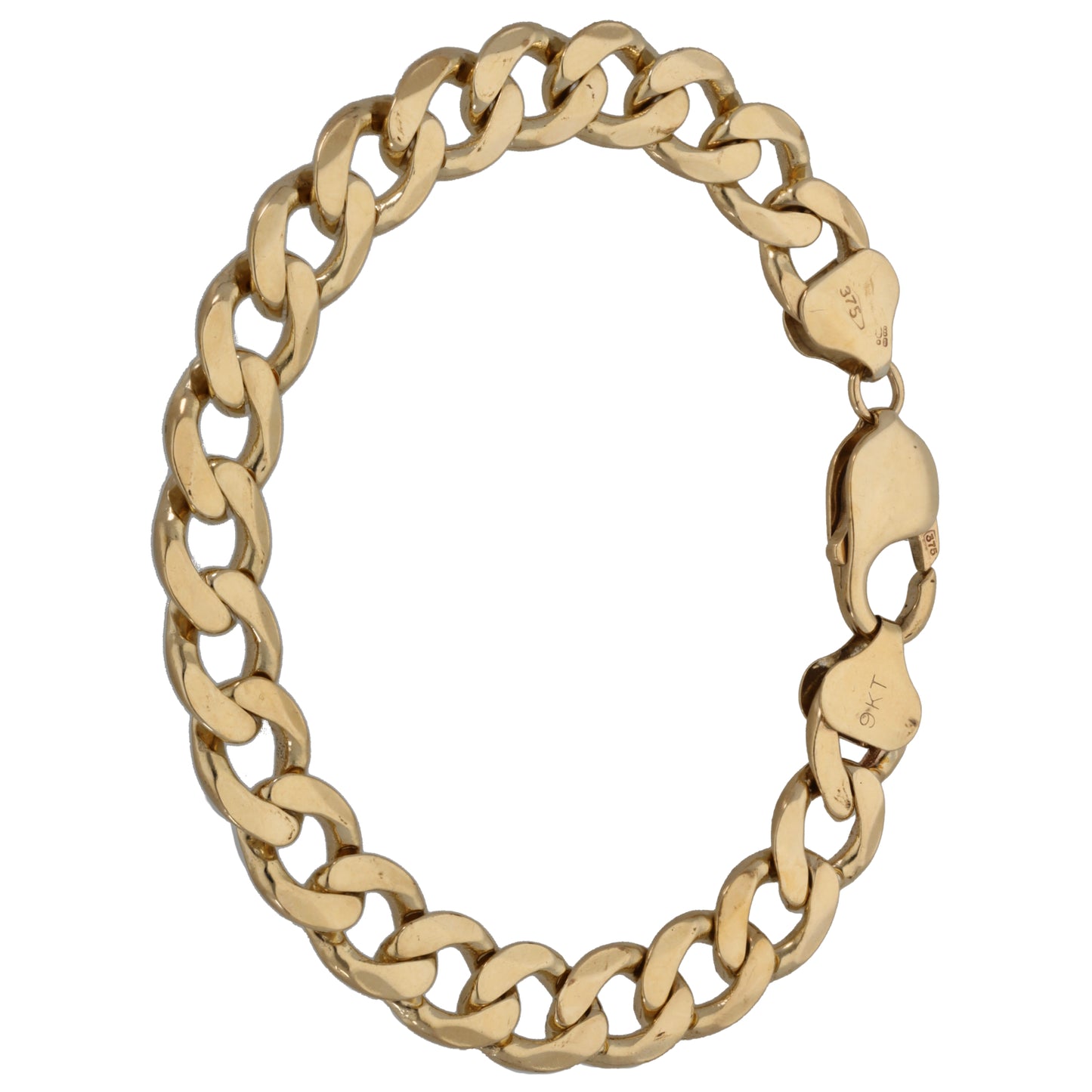 9ct Gold Curb Bracelet