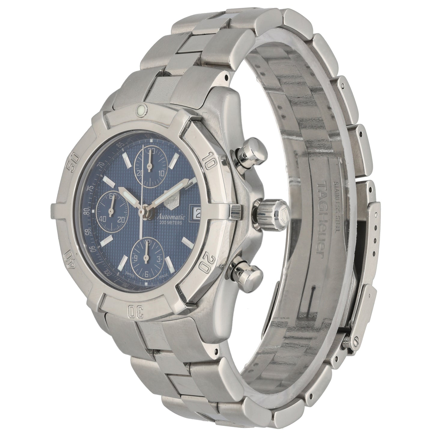 Tag Heuer 2000 Exclusive CN2112-0 40mm Stainless Steel Watch