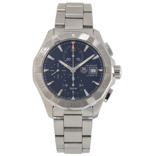Tag Heuer Aquaracer CAY2112 43mm Stainless Steel Watch