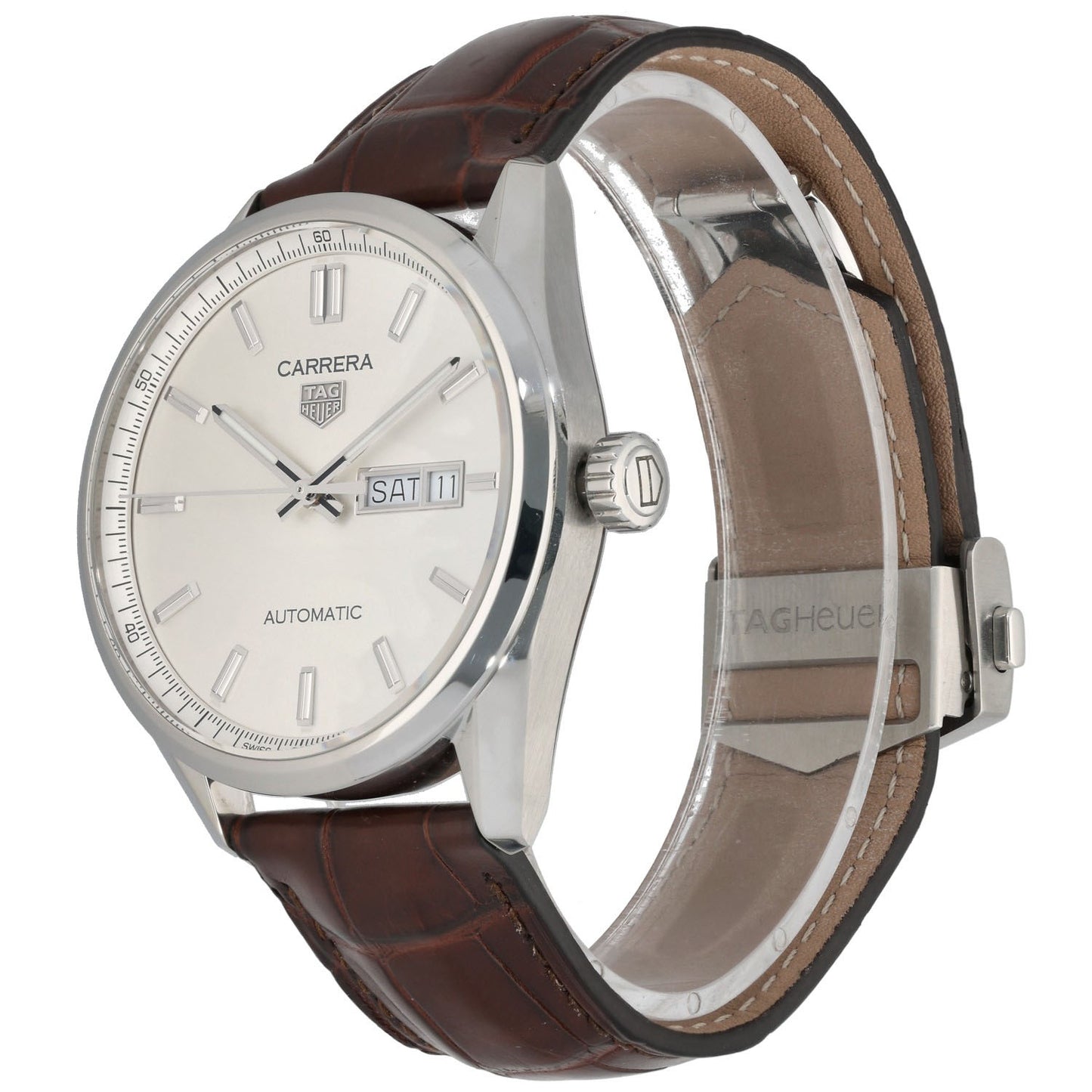 Tag Heuer Carrera WBN2011 41mm Stainless Steel Watch
