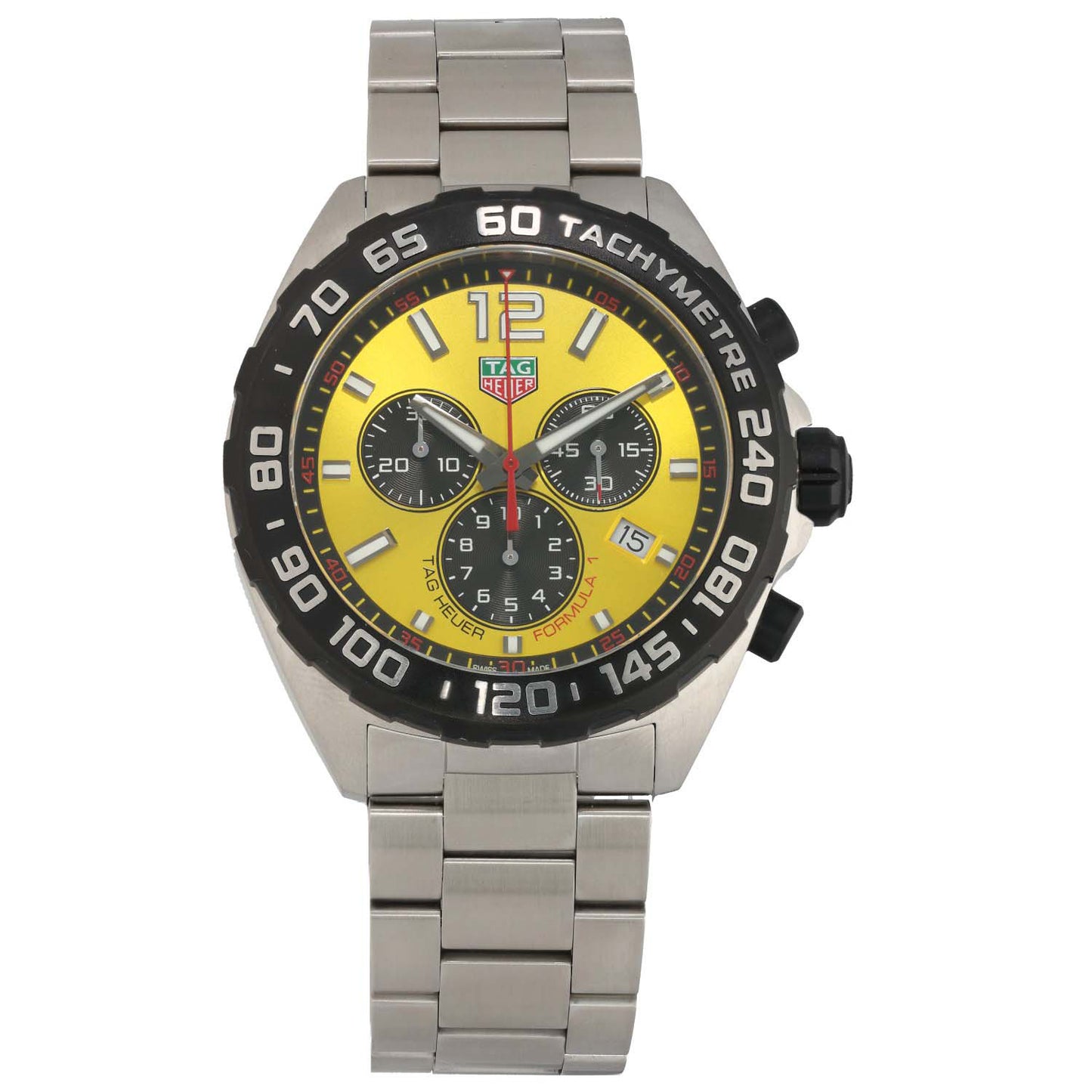 Tag Heuer Formula 1 CAZ101AM 43mm Stainless Steel Watch