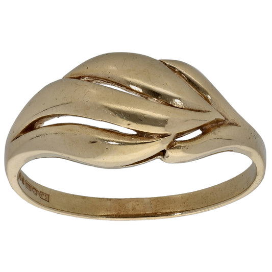 9ct Gold Alternative Ring Size O
