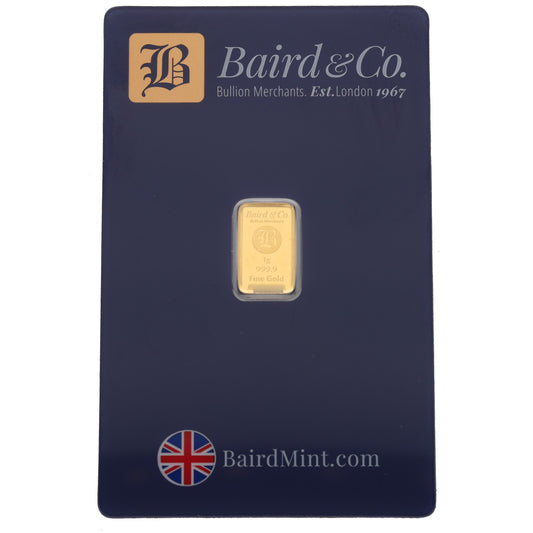 24ct 1g Gold Bar