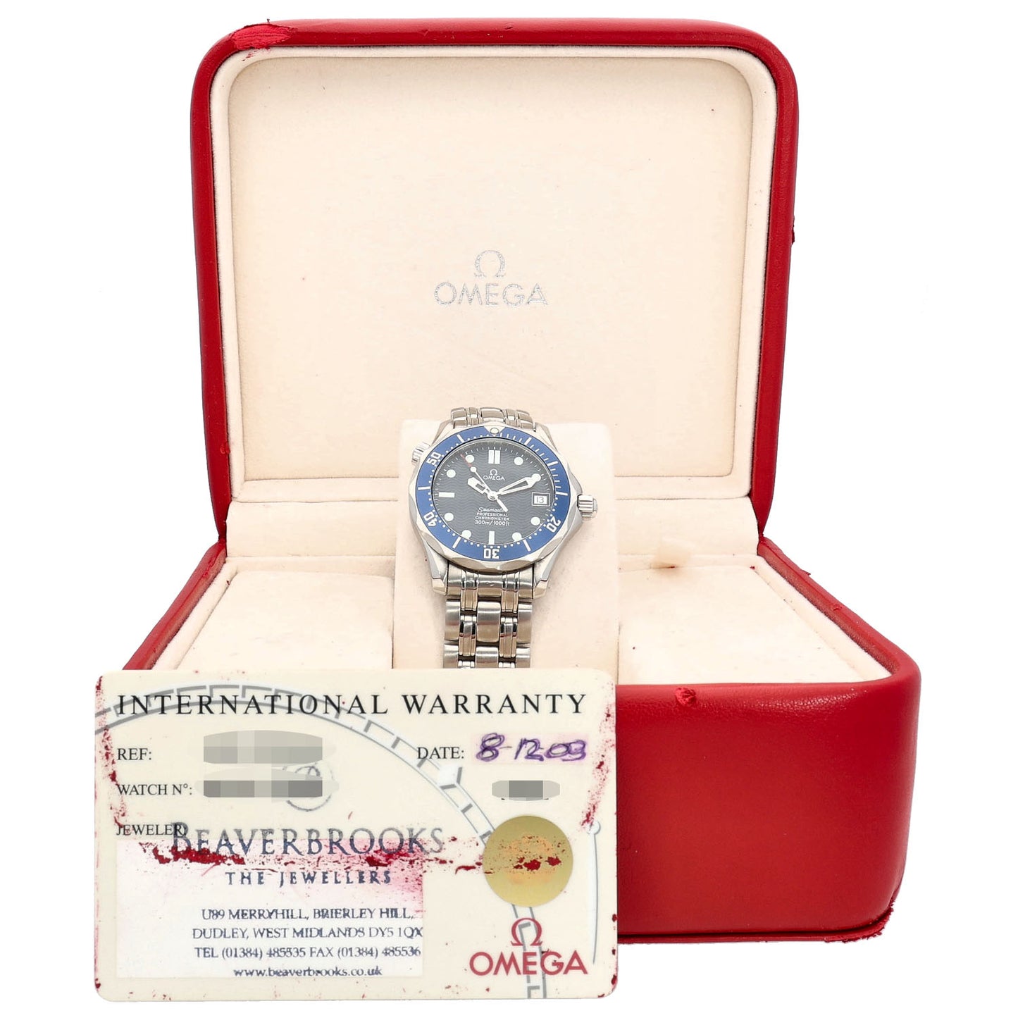 Omega Seamaster 2551.80.00 36mm Stainless Steel Watch