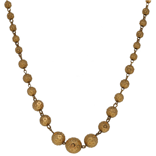 22ct Gold Fancy Necklace 24"