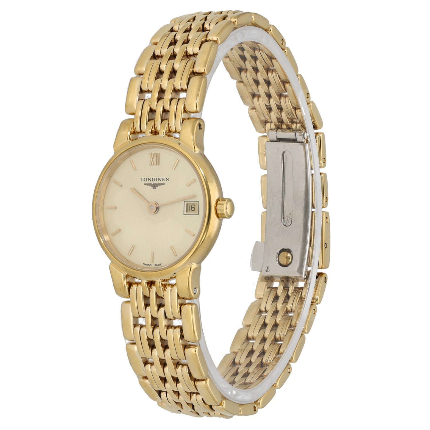 Longines La Grande Classique L5.132.2 23mm Gold Plated Stainless Steel Watch