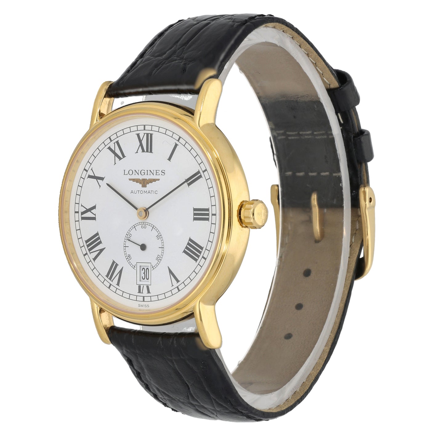 Longines Presence L4.805.2 37mm Gold Plated Watch