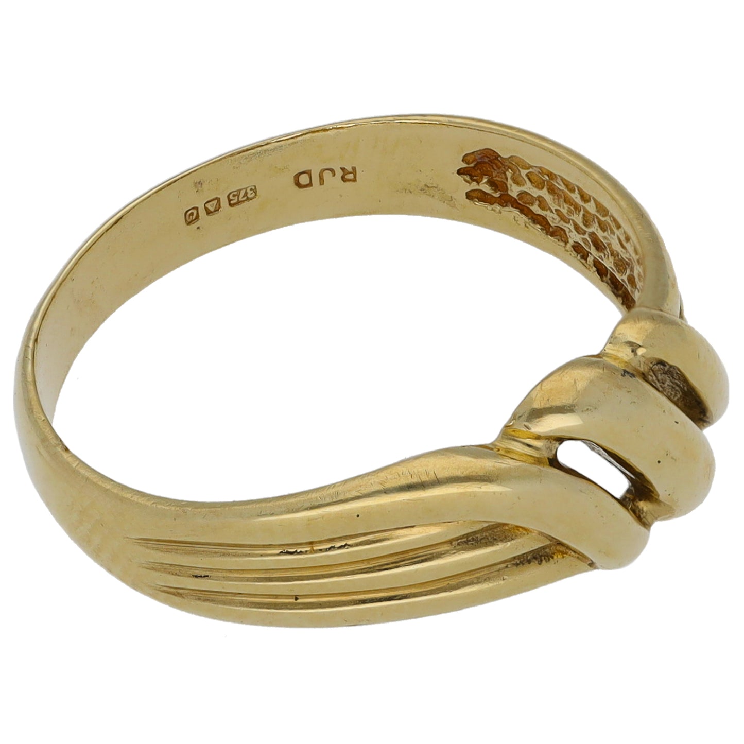 9ct Gold Alternative Ring Size O