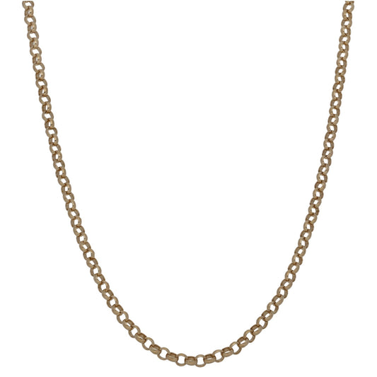 9ct Gold Belcher Chain 20"