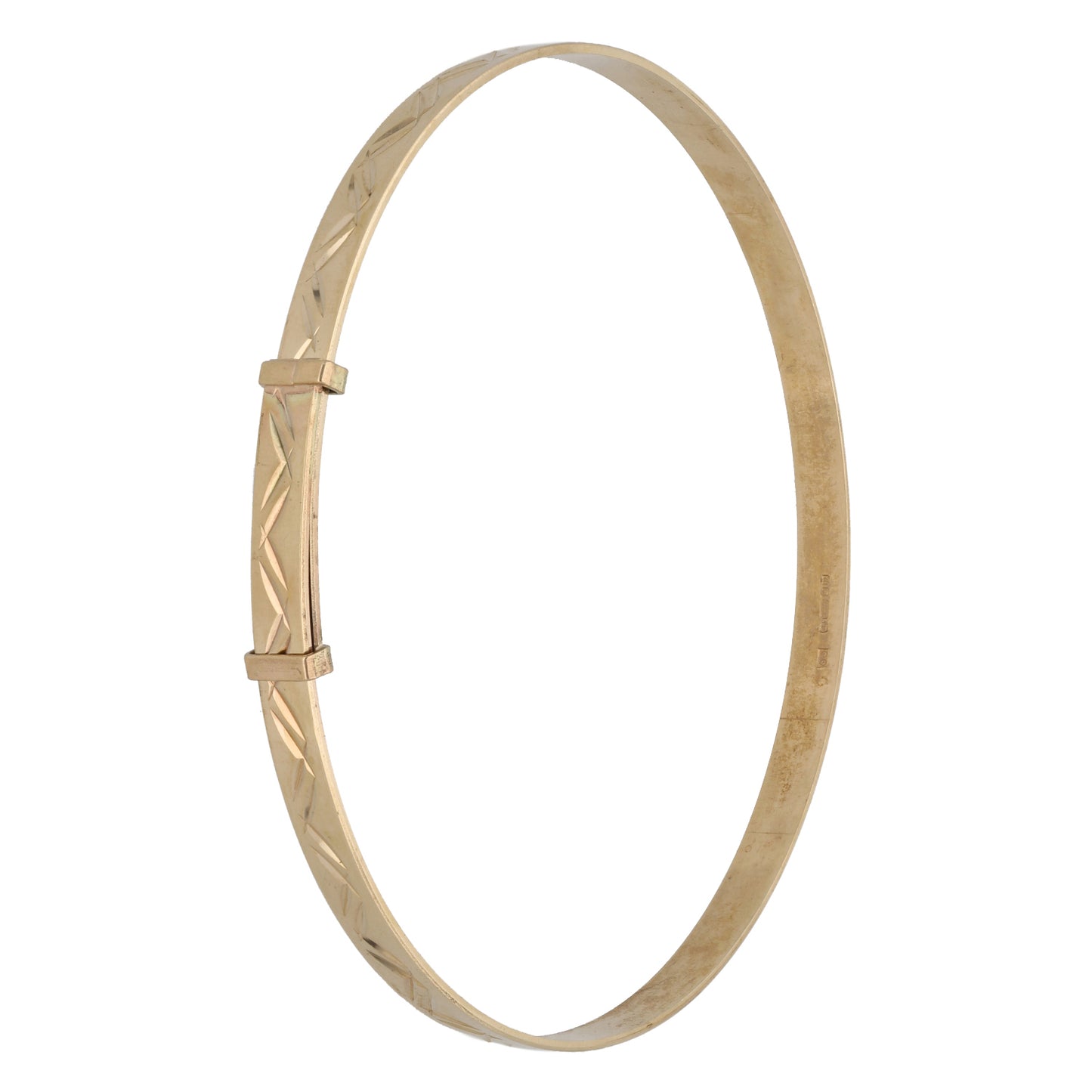 9ct Gold Expanding Bangle
